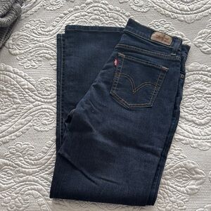 Levi's Women's Classic Navy Boot Leg Jeans